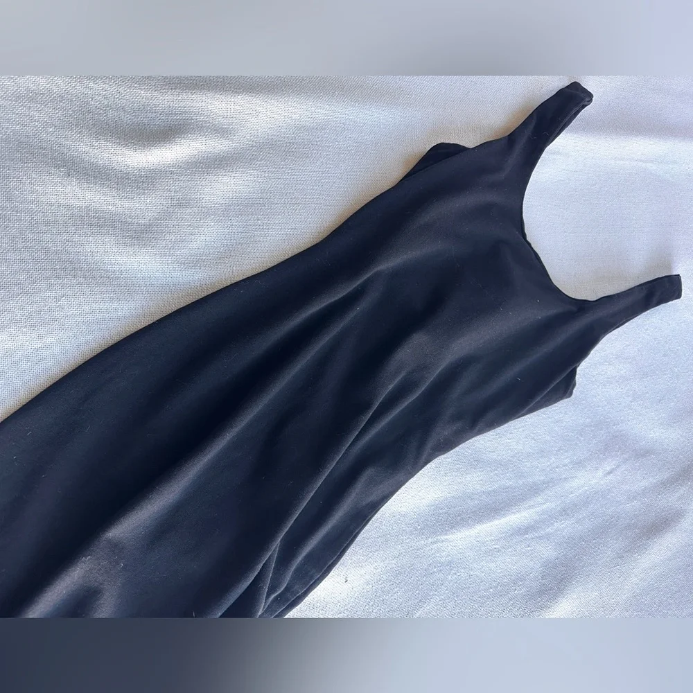 LUVALOT ‘Little Black Dress’ Scoop-Neck Midi Bodycon Dress | Women’s 2  NWOT - Picture 6 of 8